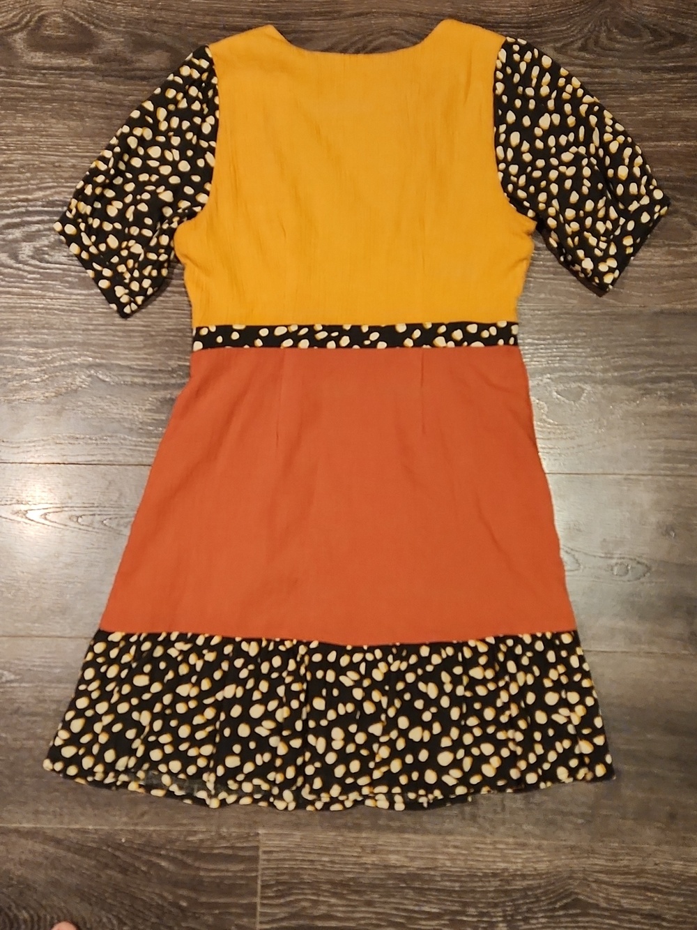 ❤️ THML BOHO PATCHWORK DRESS, SMALL - Picture 8 of 9